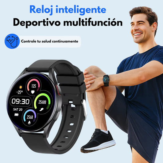 2025 Smart Watch Men/Women Waterproof _ Bluetooth for iPhone Samsung